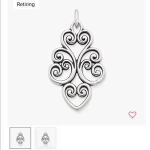 James Avery “Jubilant Heart” Pendant & Chain